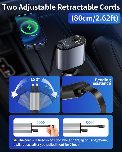 Retractable Car Charger