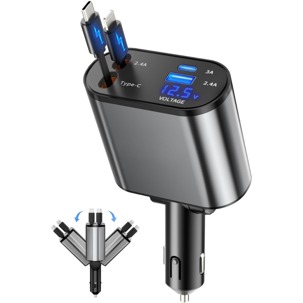 Retractable Car Charger