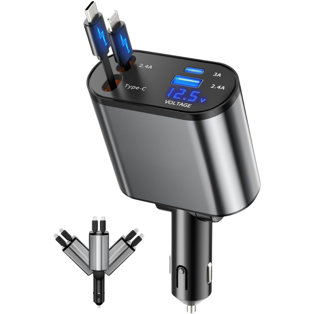 Retractable Car Charger